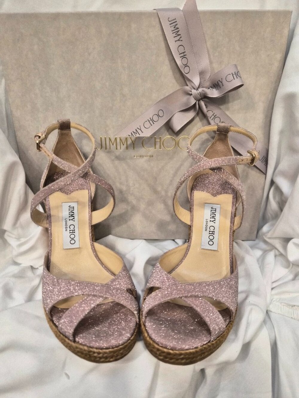 Jimmy Choo Alanah 105 – Ballet Pink – Size 37.5 (US 7.5)